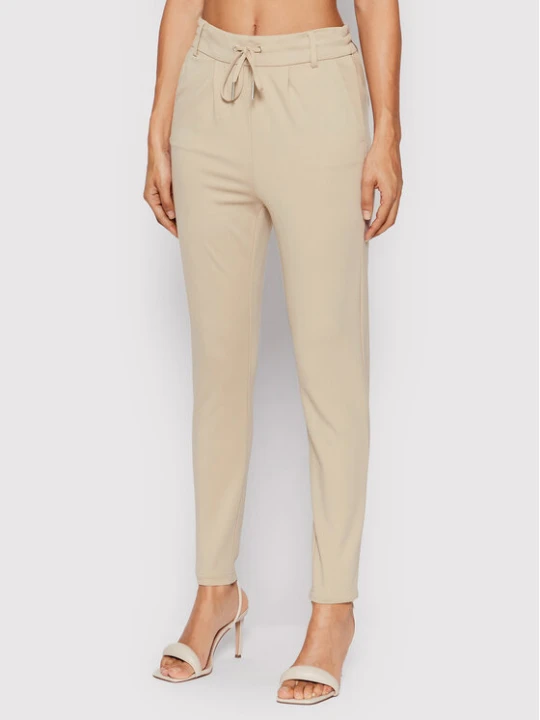 Zdjęcie produktu ONLY Spodnie materiałowe Poptrash 15115847 Beżowy Slim Fit