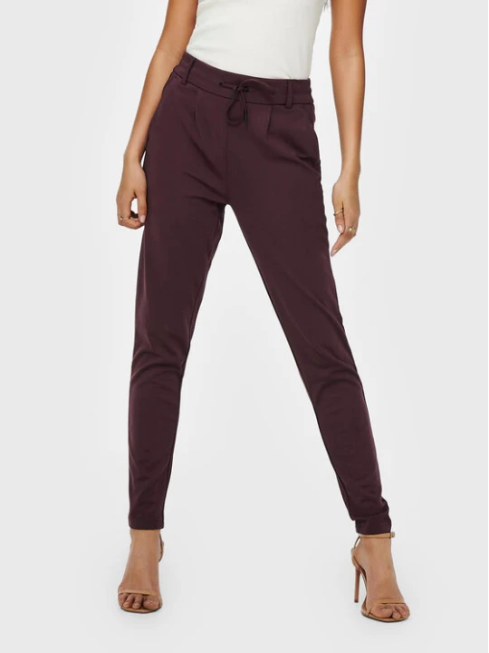 Zdjęcie produktu ONLY Spodnie materiałowe Poptrash 15115847 Bordowy Regular Fit