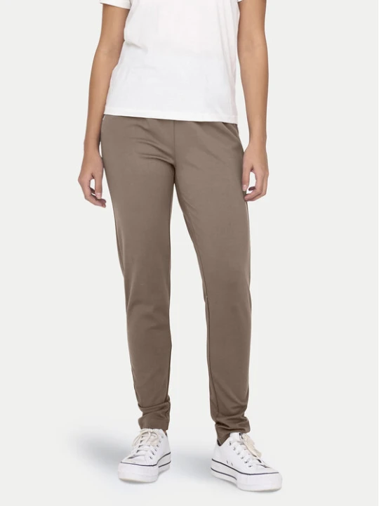Zdjęcie produktu ONLY Spodnie materiałowe Poptrash 15115847 Brązowy Regular Fit