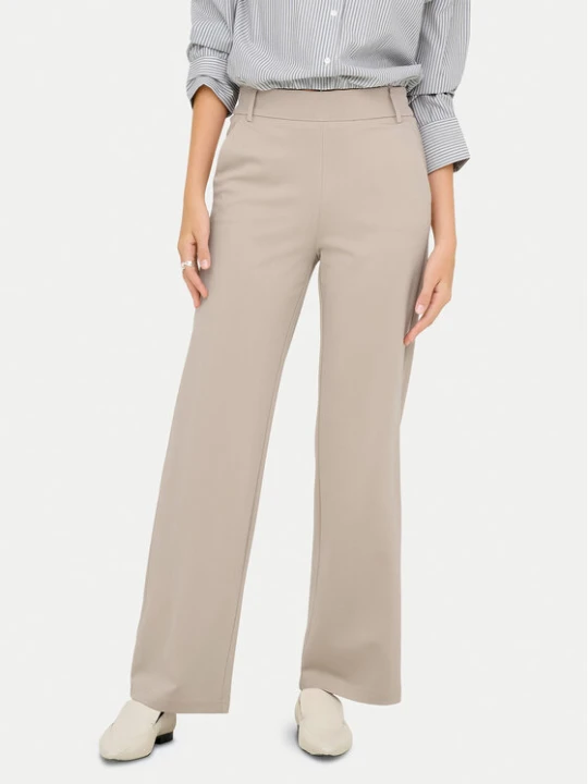 Zdjęcie produktu ONLY Spodnie materiałowe Poptrash 15341829 Beżowy Straight Fit