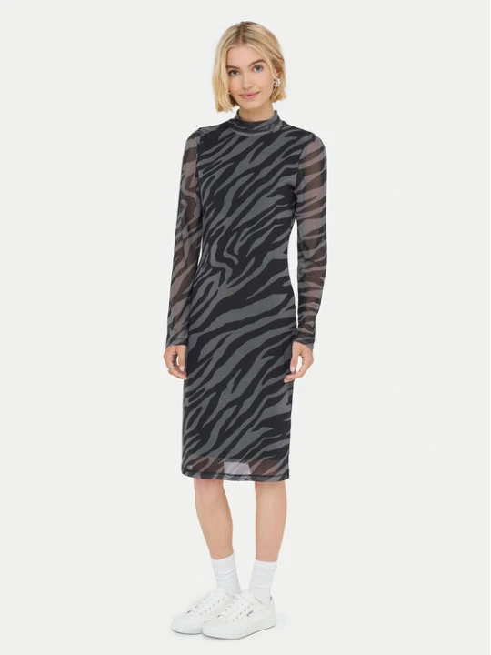 Zdjęcie produktu ONLY Sukienka codzienna Erica 15355845 Szary Regular Fit