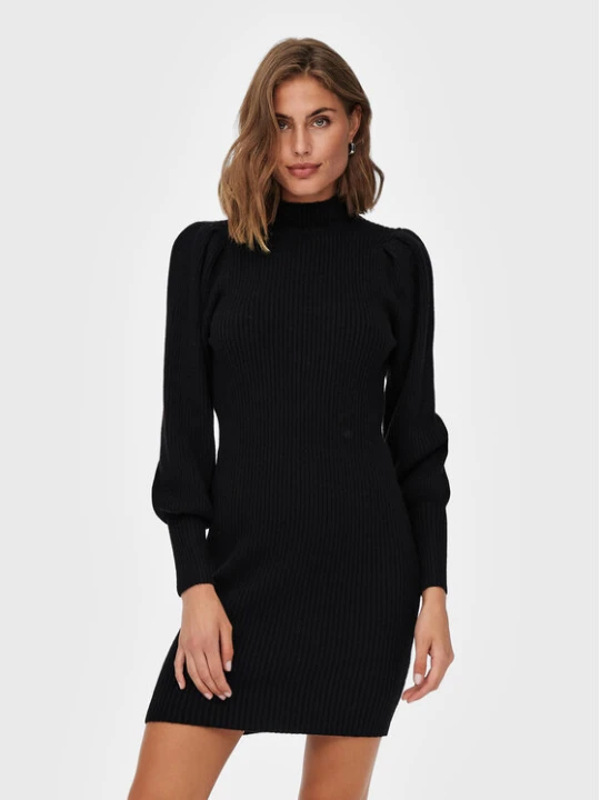 Zdjęcie produktu ONLY Sukienka dzianinowa Katia 15232502 Czarny Comfort Fit
