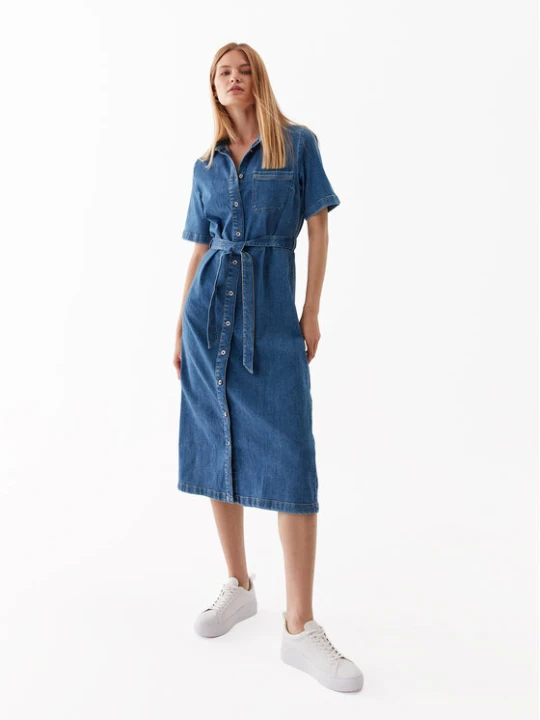 Zdjęcie produktu ONLY Sukienka jeansowa 15283308 Niebieski Loose Fit