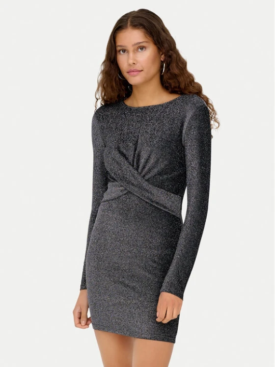 Zdjęcie produktu ONLY Sukienka koktajlowa Rich 15360278 Szary Regular Fit