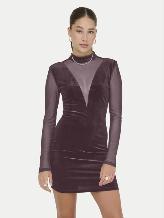 Zdjęcie produktu ONLY Sukienka koktajlowa Smooth 15360667 Fioletowy Slim Fit
