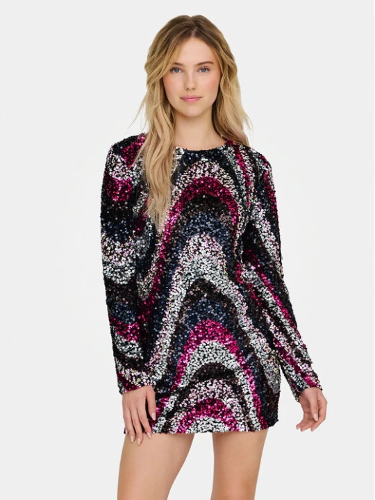 Zdjęcie produktu ONLY Sukienka koktajlowa Sofie 15334081 Kolorowy Slim Fit