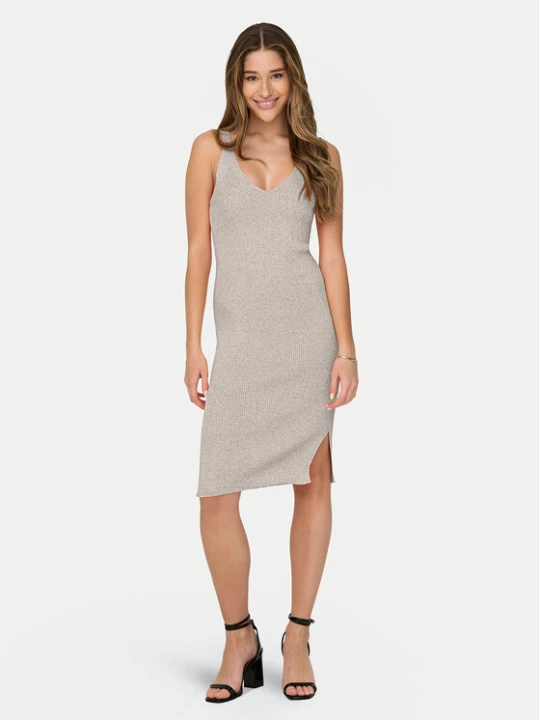 Zdjęcie produktu ONLY Sukienka letnia Lina 15286410 Beżowy Slim Fit
