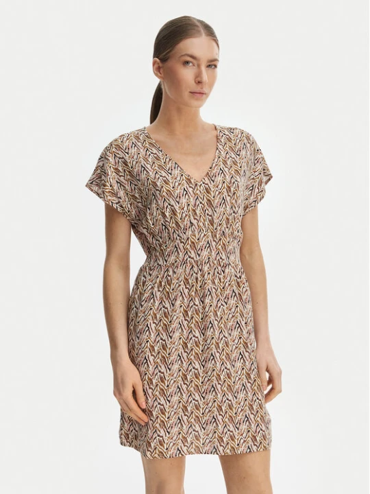 Zdjęcie produktu ONLY Sukienka letnia Nova 15342707 Beżowy ciemny Regular Fit