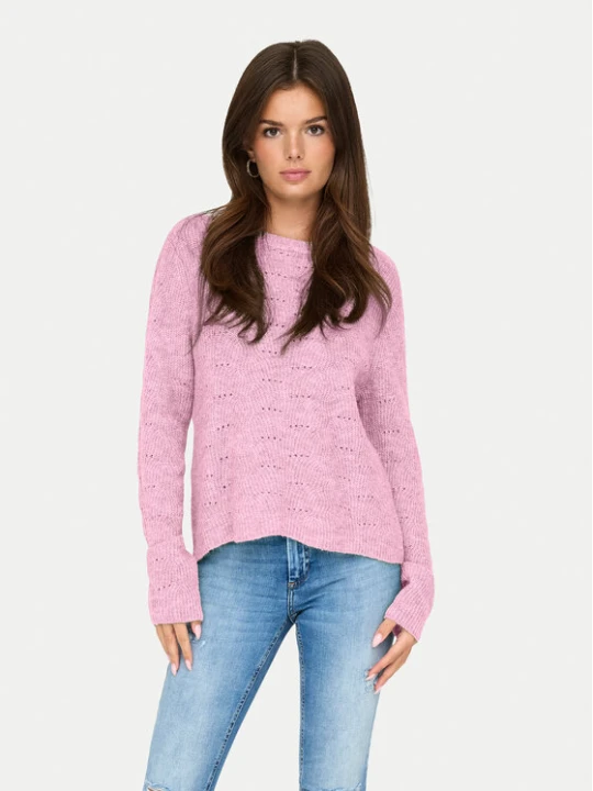 Zdjęcie produktu ONLY Sweter 15234745 Różowy Regular Fit