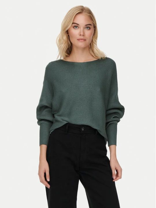 Zdjęcie produktu ONLY Sweter Adaline 15226298 Zielony Relaxed Fit