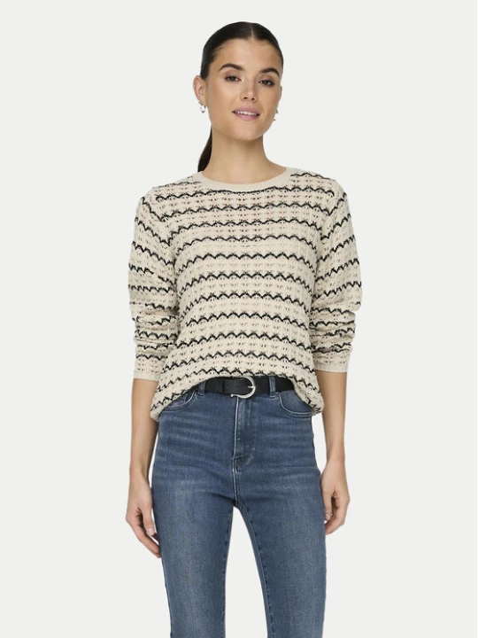 Zdjęcie produktu ONLY Sweter Asa 15324522 Beżowy Regular Fit