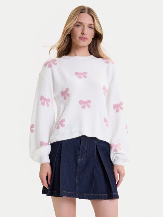 Zdjęcie produktu ONLY Sweter Bora 15360712 Biały Regular Fit