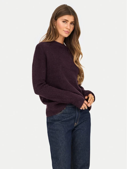 Zdjęcie produktu ONLY Sweter Camilla 15277080 Fioletowy Regular Fit