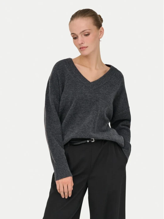 Zdjęcie produktu ONLY Sweter Mari 15360940 Szary Loose Fit