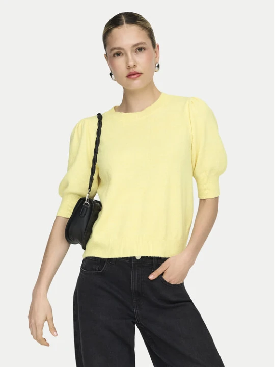 Zdjęcie produktu ONLY Sweter Rica 15318551 Żółty Regular Fit
