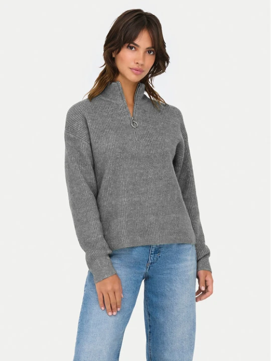 Zdjęcie produktu ONLY Sweter Tokyo 15317865 Szary Standard Fit