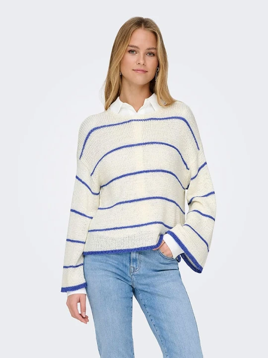 Zdjęcie produktu ONLY Sweter w kolorze białym rozmiar: XS