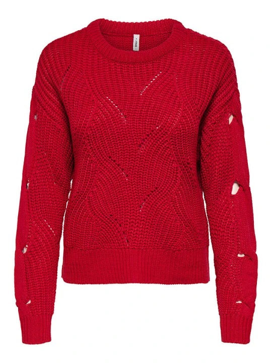 Zdjęcie produktu ONLY Sweter w kolorze czerwonym rozmiar: M