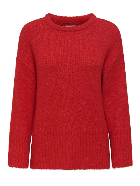 Zdjęcie produktu ONLY Sweter w kolorze czerwonym rozmiar: XS