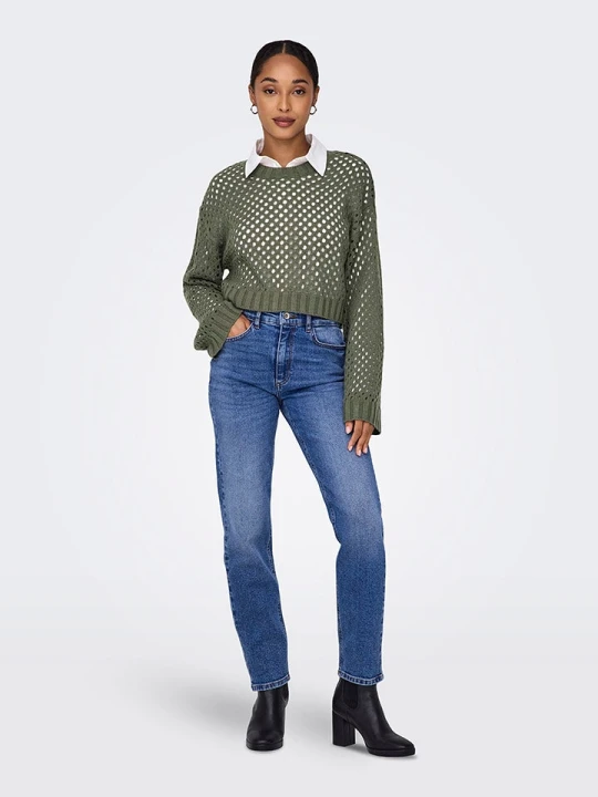 Zdjęcie produktu ONLY Sweter w kolorze khaki rozmiar: XS