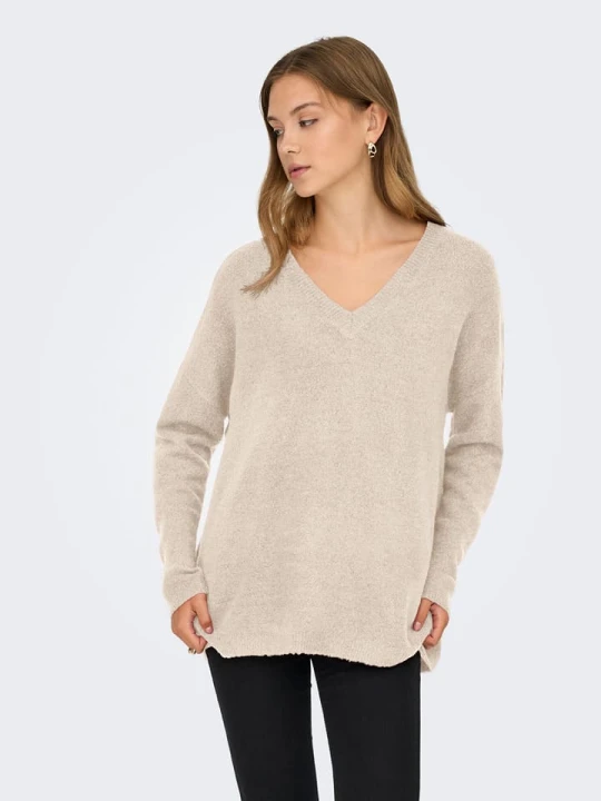 Zdjęcie produktu ONLY Sweter w kolorze kremowym rozmiar: XS