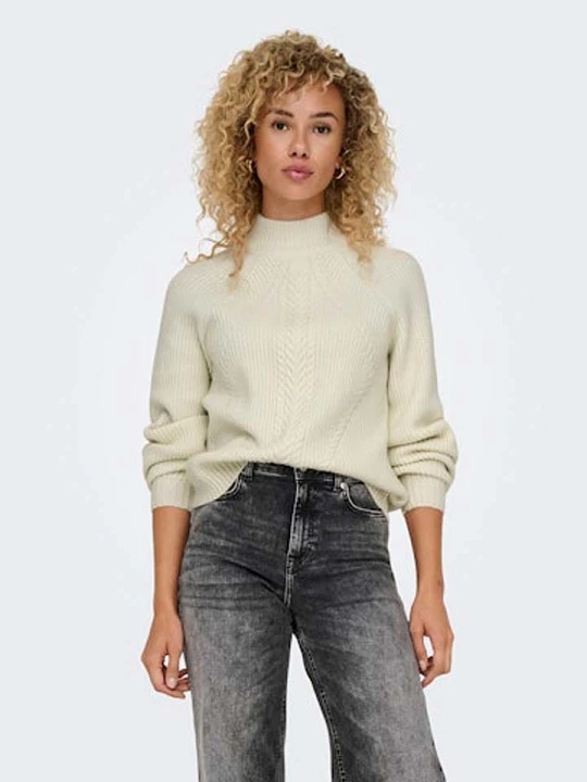 Zdjęcie produktu ONLY Sweter w kolorze kremowym rozmiar: XL