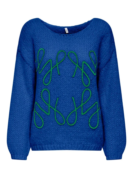 Zdjęcie produktu ONLY Sweter w kolorze niebieskim rozmiar: XS
