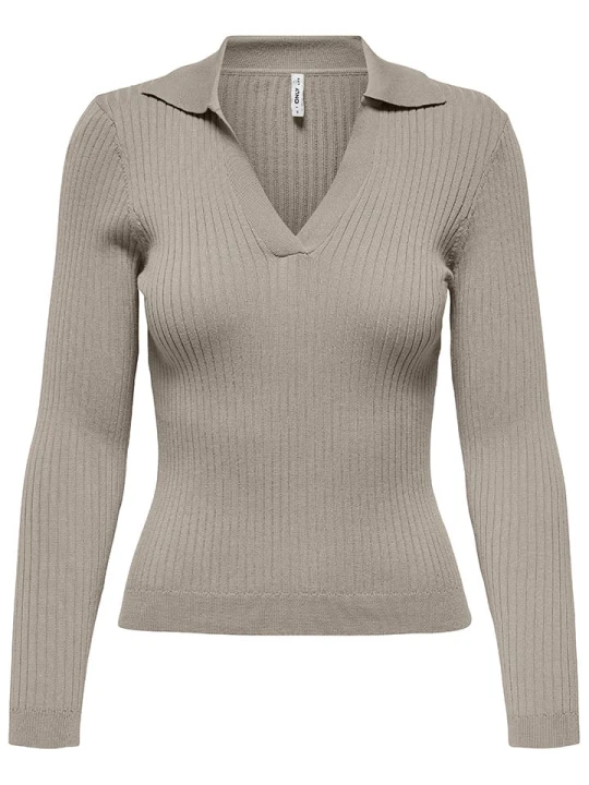 Zdjęcie produktu ONLY Sweter w kolorze szarobrązowym rozmiar: XL