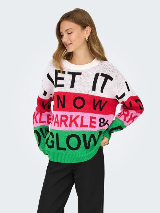 Zdjęcie produktu ONLY Sweter ze wzorem rozmiar: XS