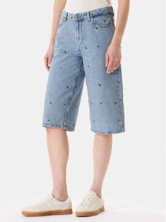 Zdjęcie produktu ONLY Szorty jeansowe Cobain 15349519 Niebieski Loose Fit