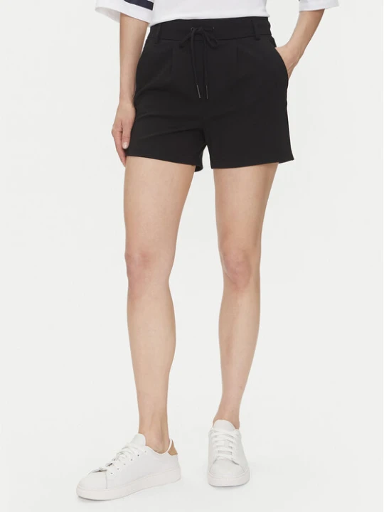Zdjęcie produktu ONLY Szorty materiałowe Poptrash 15127107 Czarny Regular Fit