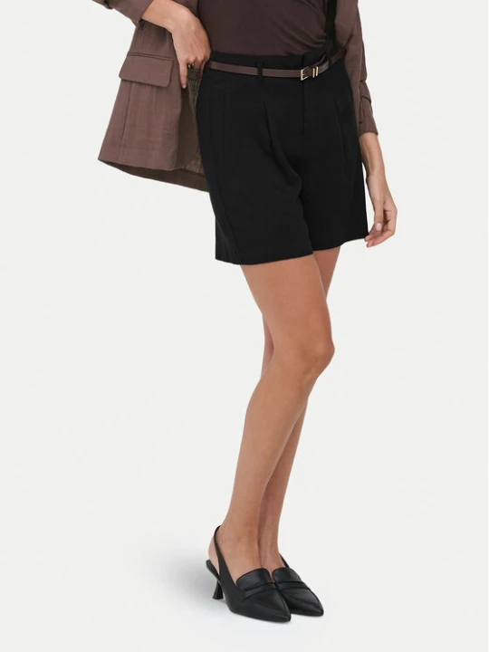 Zdjęcie produktu ONLY Szorty materiałowe Siesta 15367413 Czarny Regular Fit