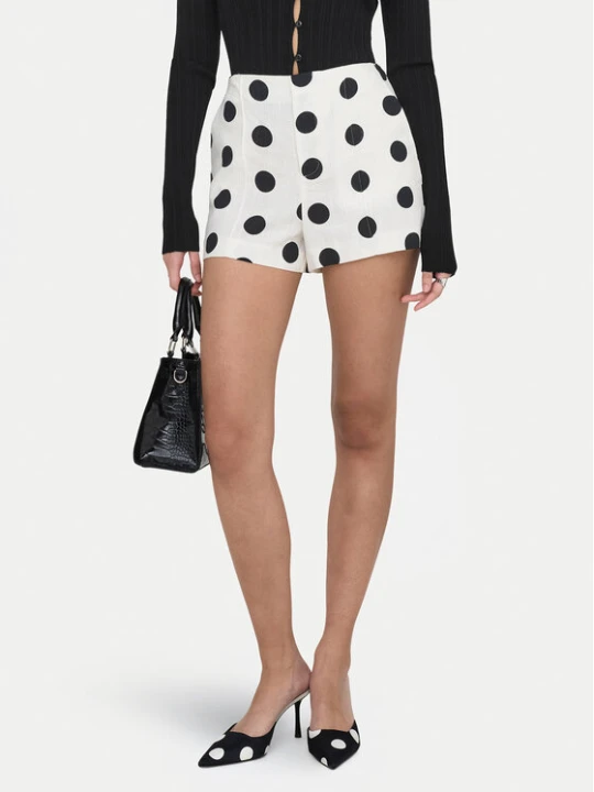 Zdjęcie produktu ONLY Szorty materiałowe Viesta 15375013 Biały Regular Fit
