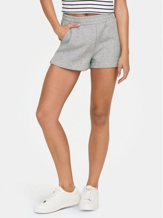Zdjęcie produktu ONLY Szorty sportowe Sweat 15245800 Szary Regular Fit