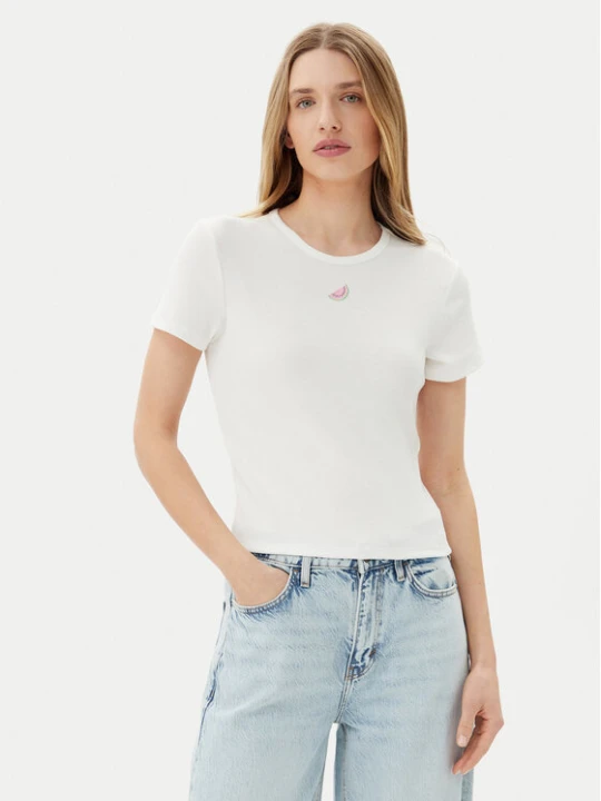 Zdjęcie produktu ONLY T-Shirt Daniella 15350554 Biały Slim Fit