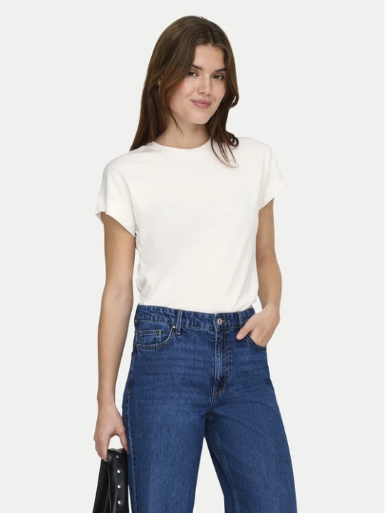 Zdjęcie produktu ONLY T-Shirt Erica 15308926 Biały Oversize