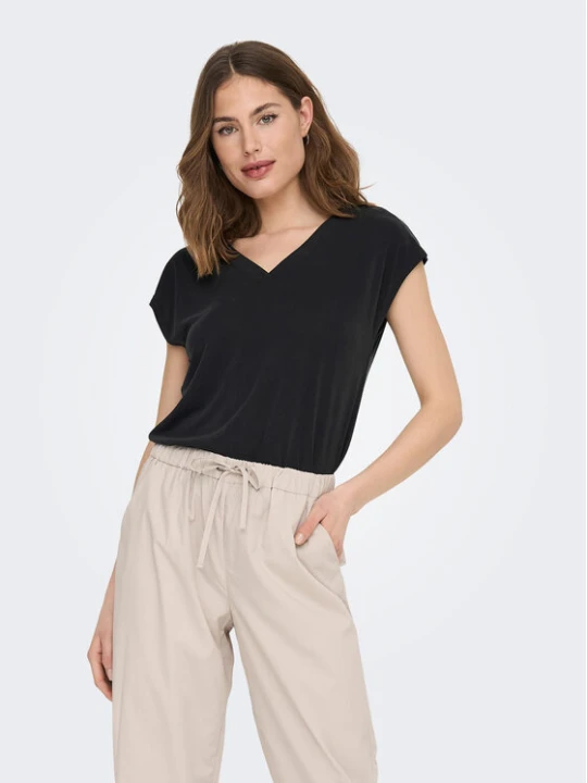 Zdjęcie produktu ONLY T-Shirt Free 15287041 Czarny Regular Fit