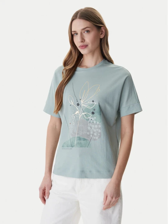 Zdjęcie produktu ONLY T-Shirt Jany 15356044 Zielony Regular Fit