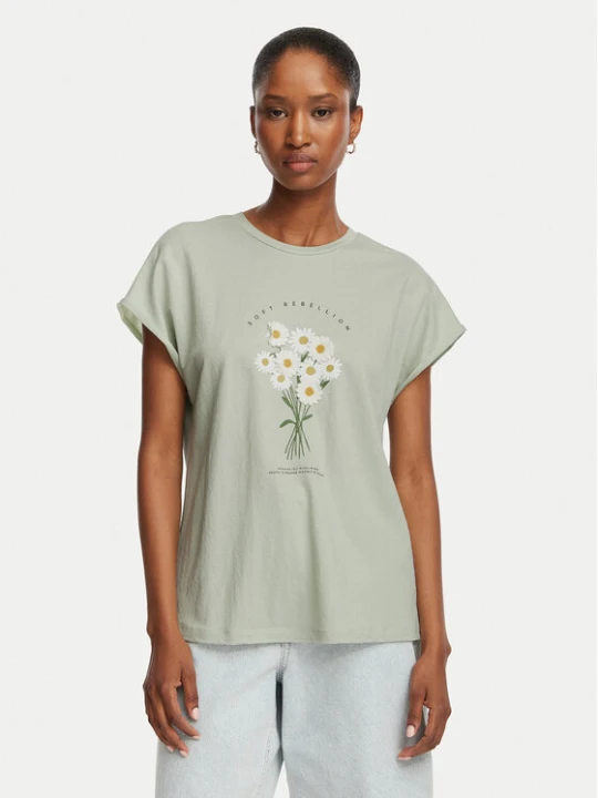 Zdjęcie produktu ONLY T-Shirt Jany 15372108 Zielony jasny Regular Fit