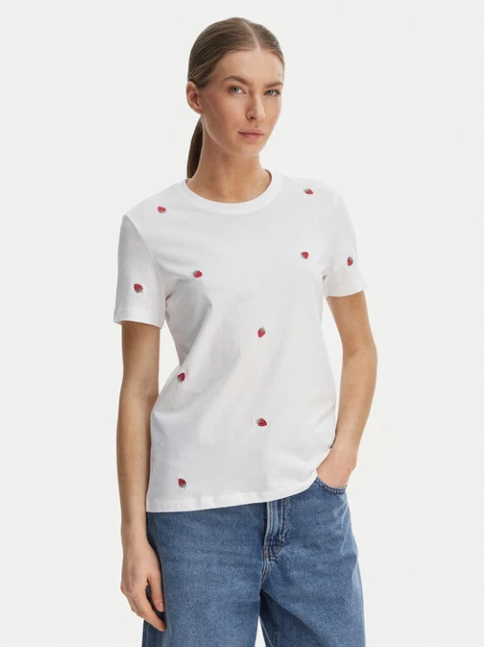 Zdjęcie produktu ONLY T-Shirt Ketty 15288473 Biały Regular Fit