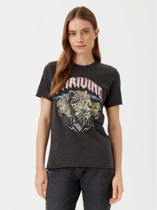 Zdjęcie produktu ONLY T-Shirt Lucy 15307412 Czarny Regular Fit