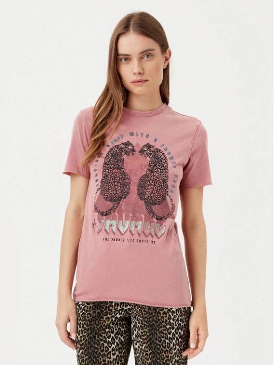 Zdjęcie produktu ONLY T-Shirt Lucy 15307412 Różowy Regular Fit