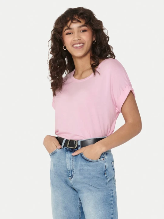 Zdjęcie produktu ONLY T-Shirt Moster 15106662 Różowy Regular Fit