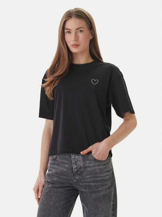 Zdjęcie produktu ONLY T-Shirt Rhine 15368901 Czarny Boxy Fit