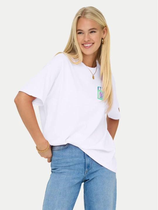 Zdjęcie produktu ONLY T-Shirt Vivvi 15346761 Żółty jasny Regular Fit