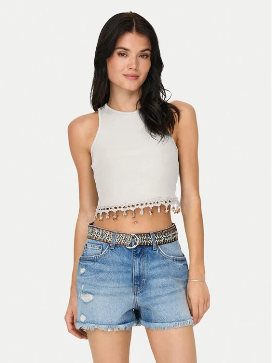 Zdjęcie produktu ONLY Top Shelly 15325019 Biały Slim Fit
