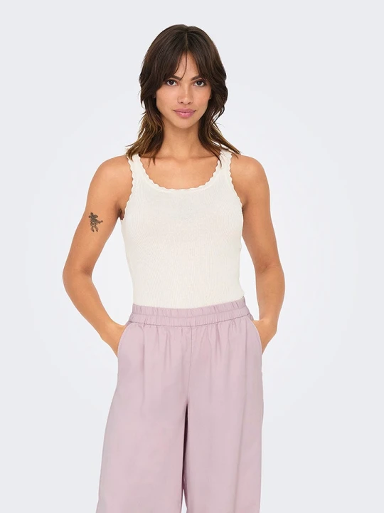 Zdjęcie produktu ONLY Top w kolorze białym rozmiar: XS
