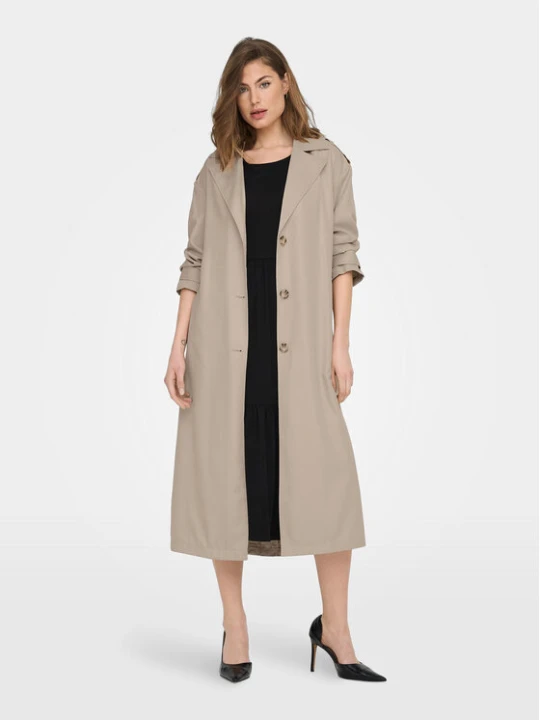 Zdjęcie produktu ONLY Trencz 15217799 Beżowy Relaxed Fit
