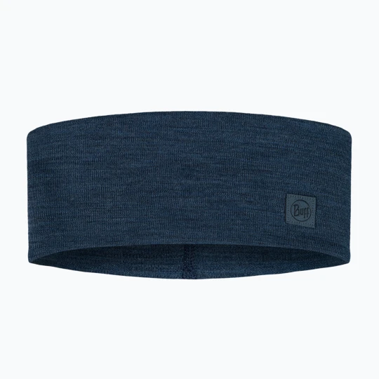 Zdjęcie produktu Opaska na głowę BUFF Merino Wide dark blue Granatowy