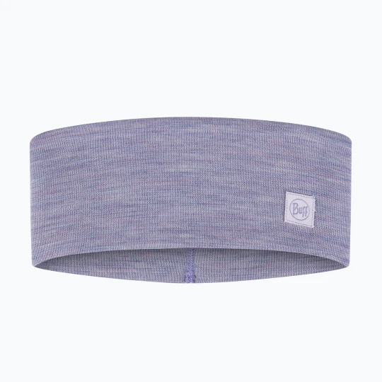 Zdjęcie produktu Opaska na głowę BUFF Merino Wide iris Fioletowy